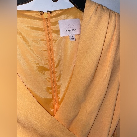 New! Cinq a Sept Sierra Mini Dress 🧡 sz 2 - Picture 4 of 16